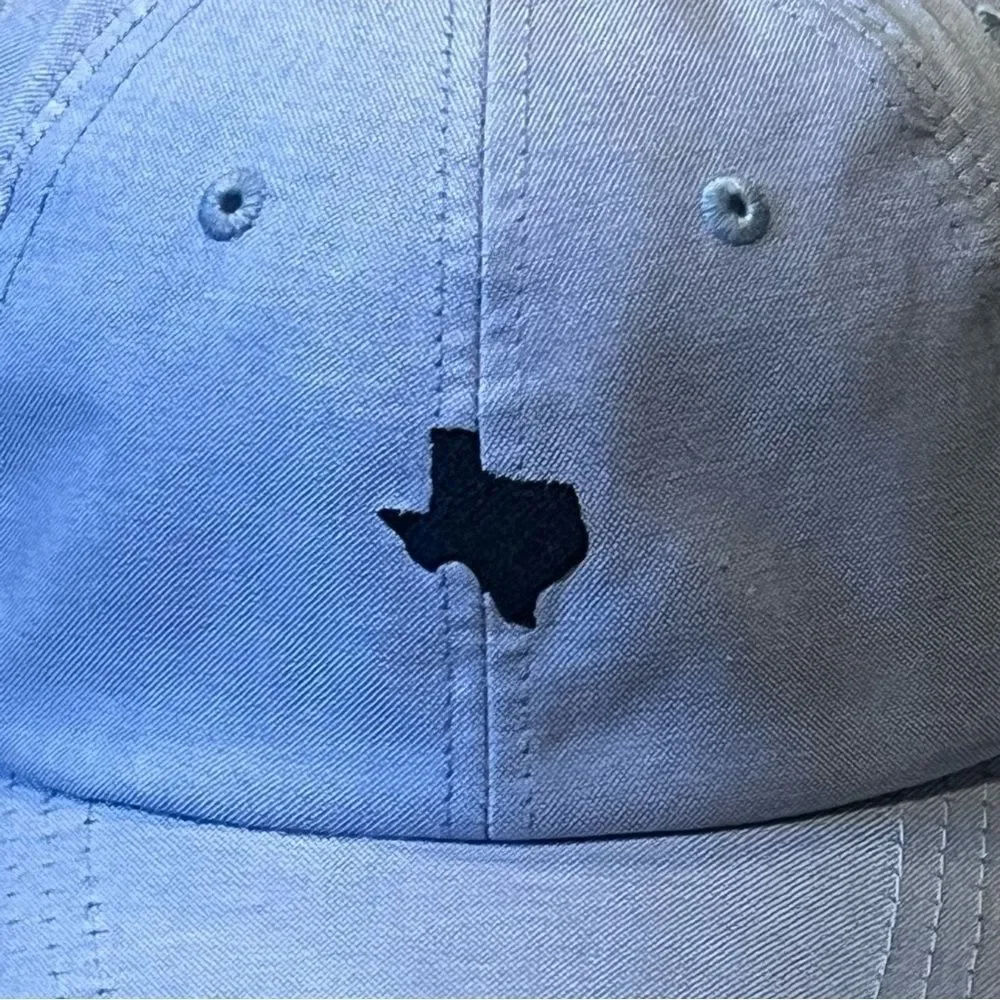 American Needle Tyler's TX Light Blue Embroidered Texas Baseball Hat